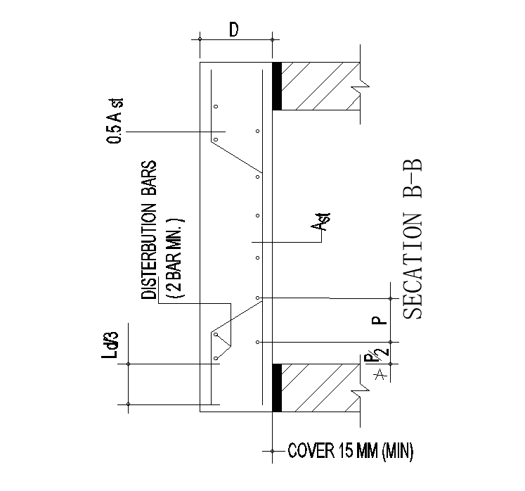 Reinforcement detail of column drawing separated in this AutoCAD file. Download this 2d autocad drawing .