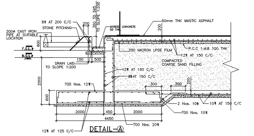 Reinforcement drawing. Download free autocad file | CADBULL