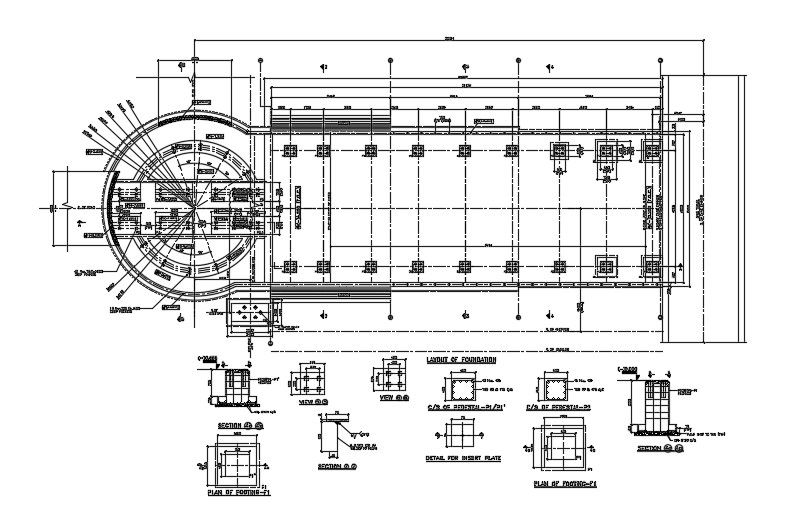 Reinforcement plan detail. Download cad file | CADBULL