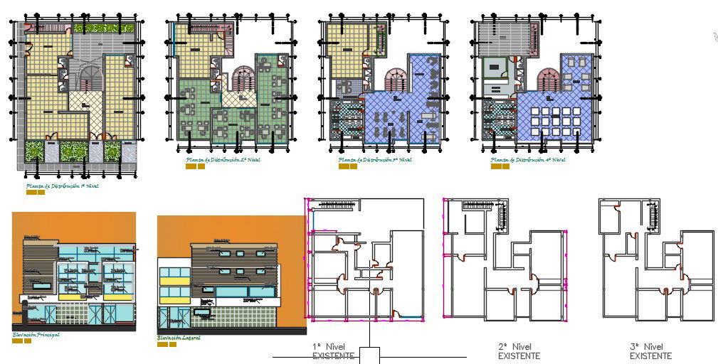 Remodeling commercial building