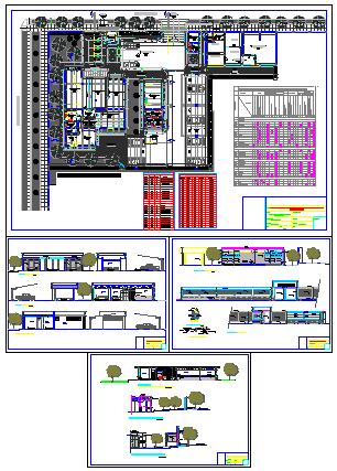 Remodeling of offices design drawing