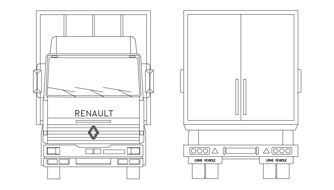 Renault Truck Elevation