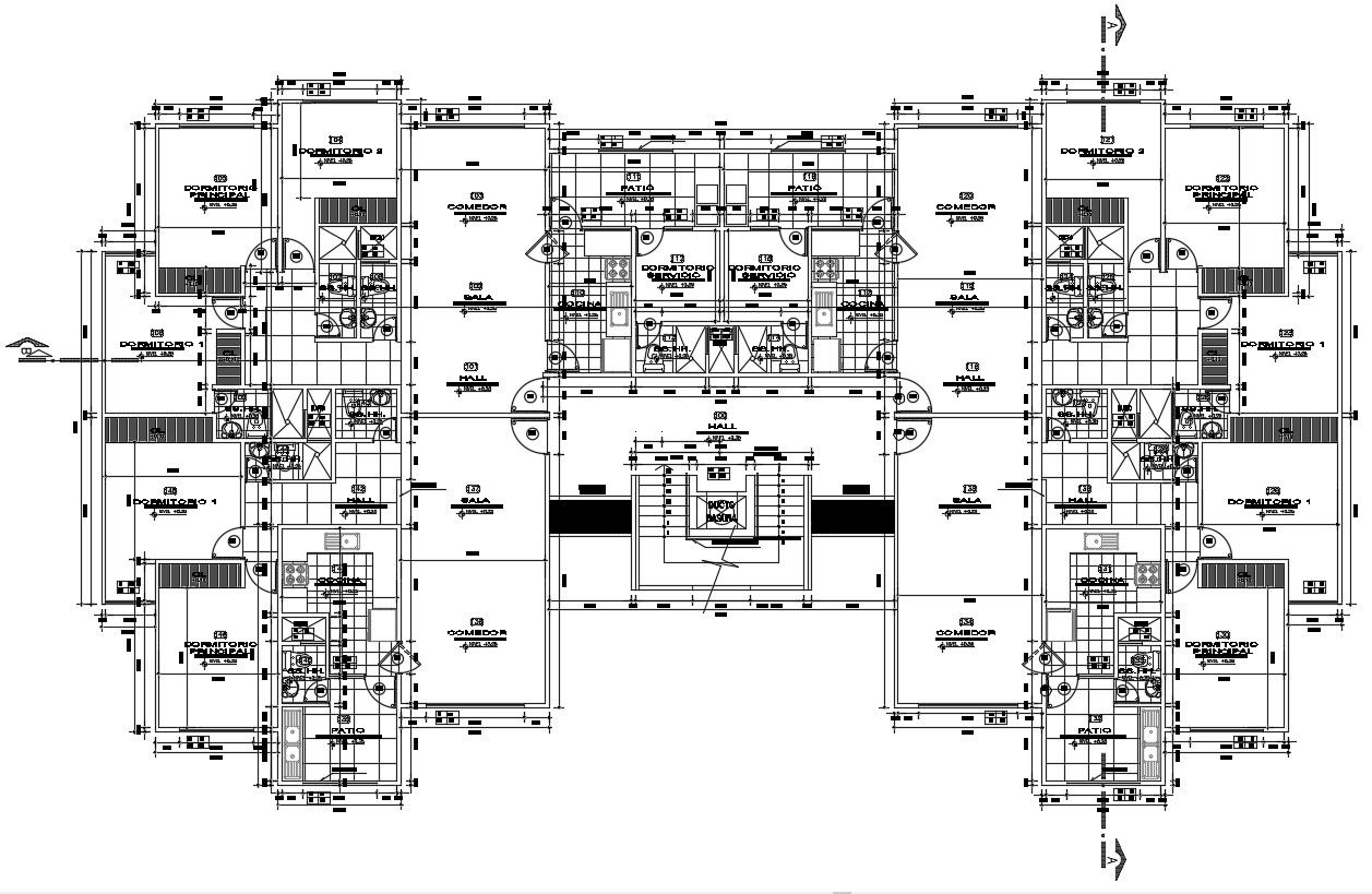 Residence Plan CAD File