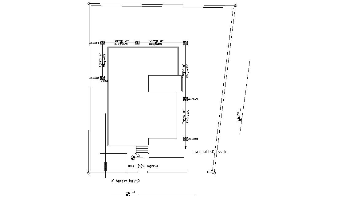 Residence Plot Area Design Layout Plan 