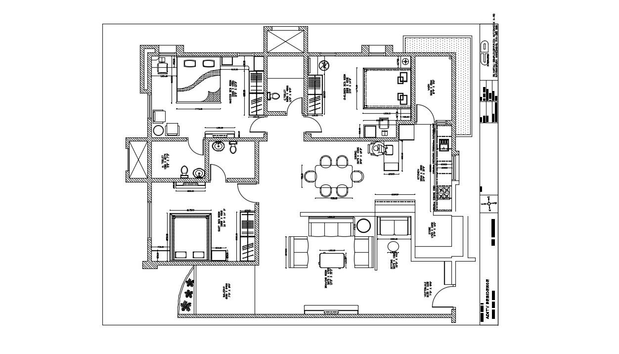 Residential Bungalow Plans