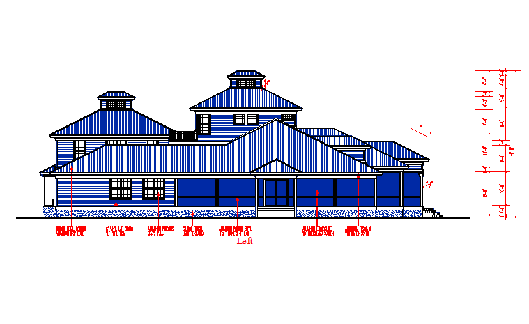 Residential Elevation detail