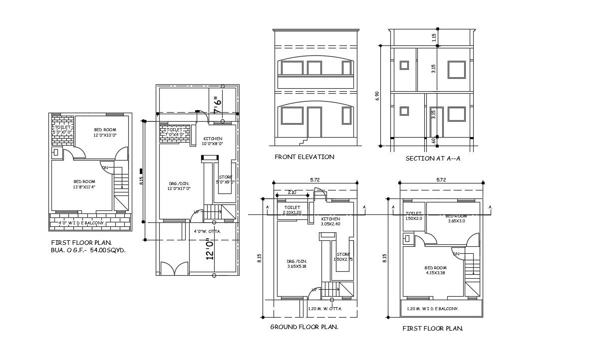 Residential House Design Plans