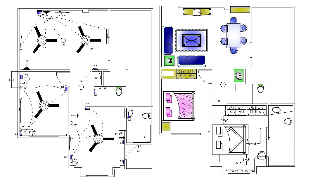 Download Free Modern House Design In DWG File