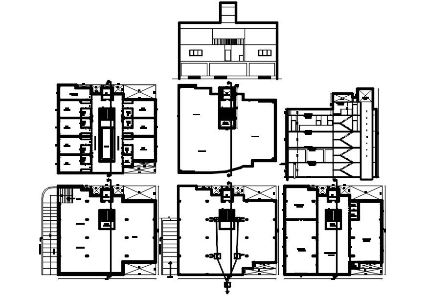 Download Free House Plan In DWG File