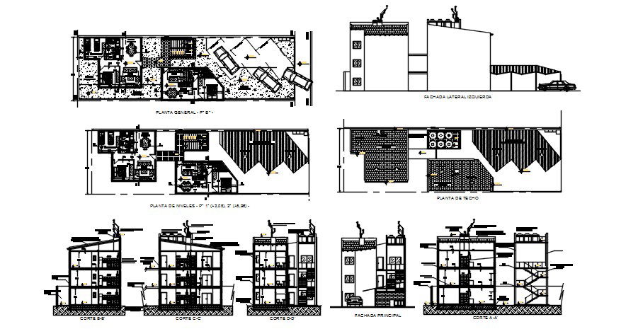 Apartment Design Plan In DWG File