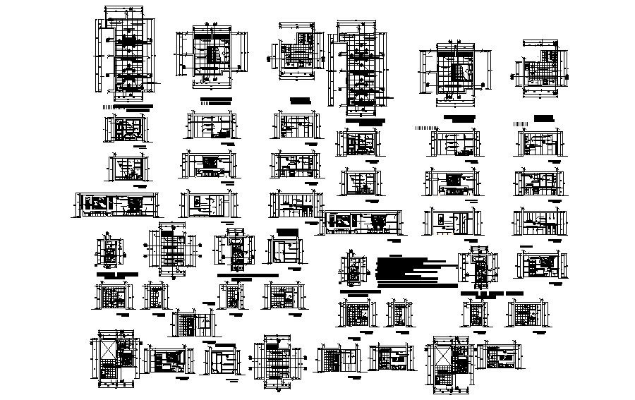 Residential House Drawing In DWG File