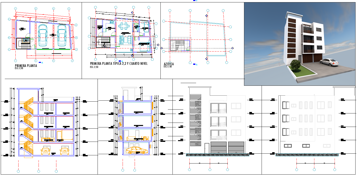 Residential with Office plan