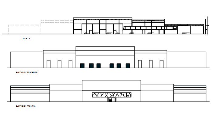 Residential working plan detail dwg file