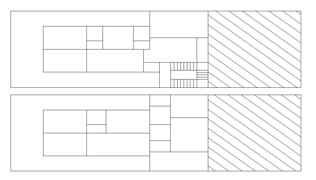 Residential House With Site Plot Plan CAD File