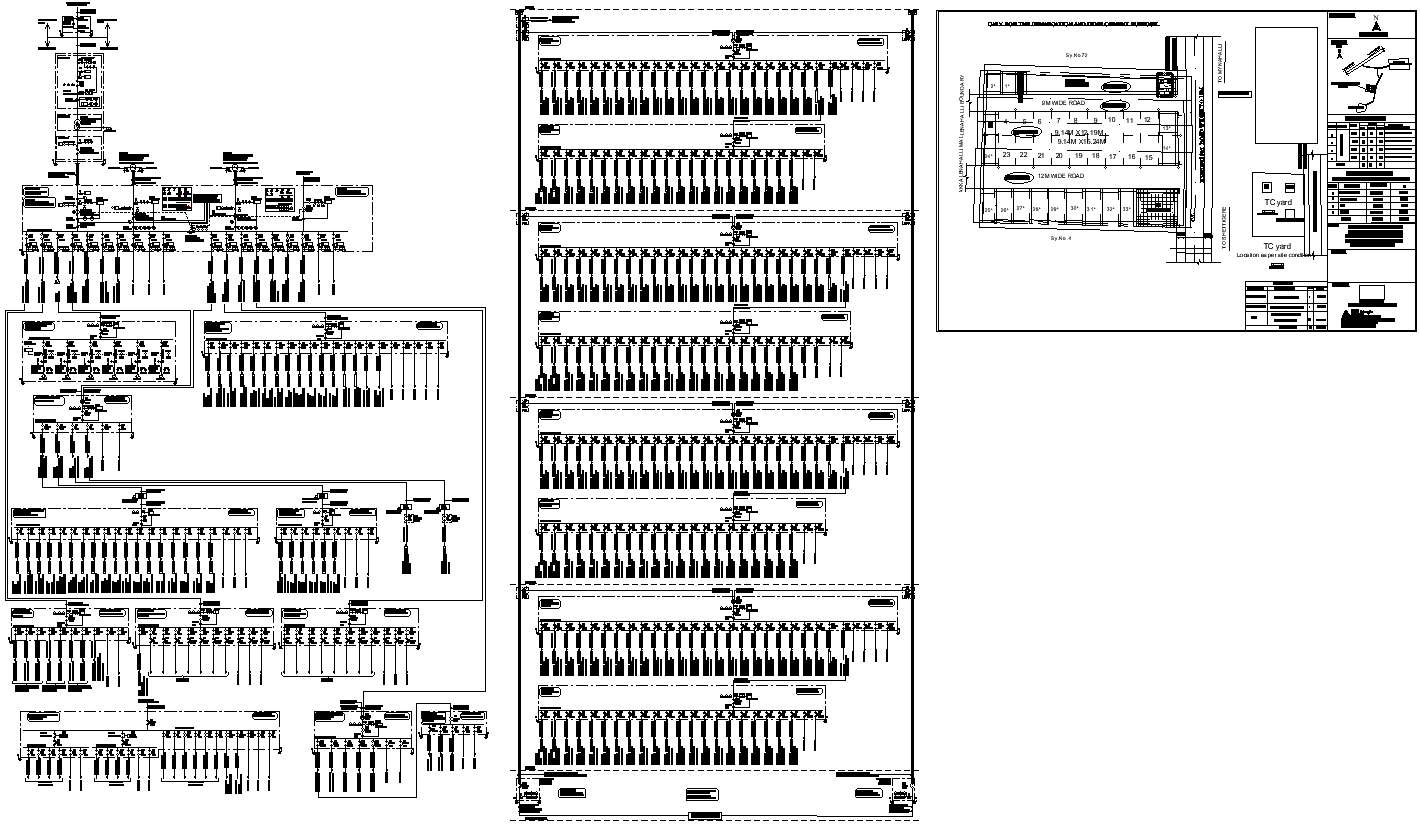Residential Plot Electrical Diagram - Download DWG AutoCAD File