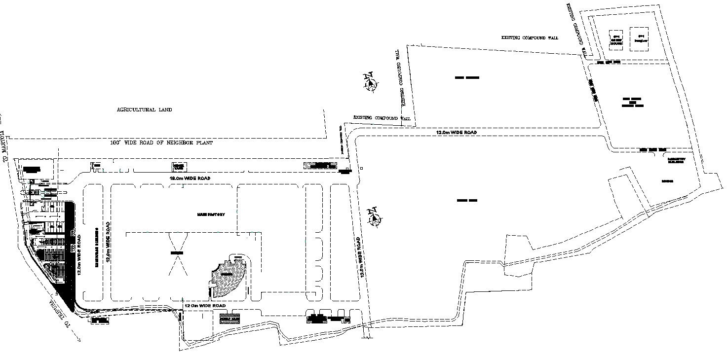 Residential plot layout AutoCAD Drawing file details.Download the AutoCAD DWG file.
