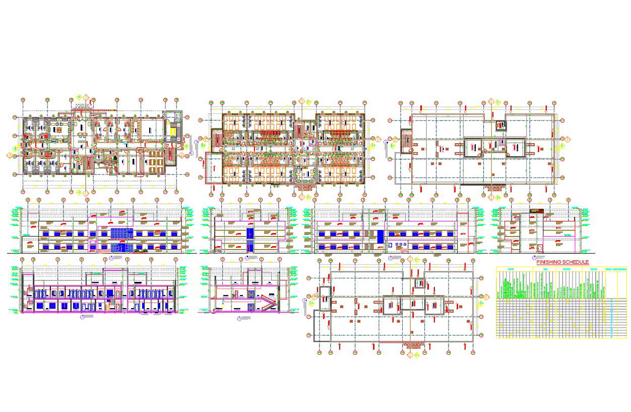 Restaurant architecture detail drawings cad files