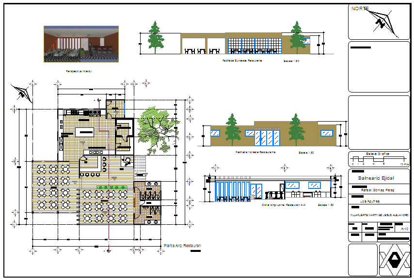 Restaurant designing