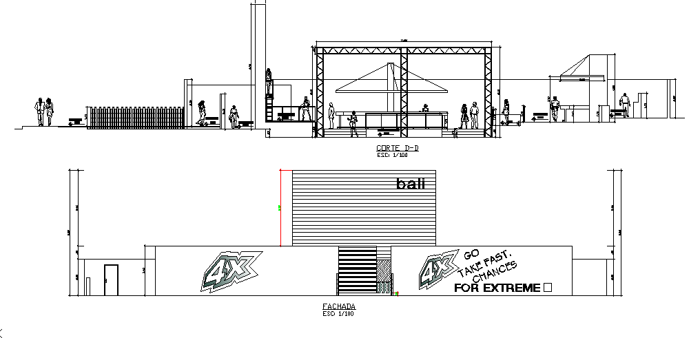 Restaurant layout plan dwg file