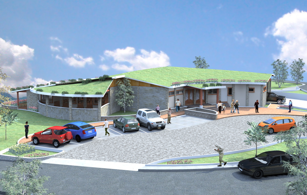 Restaurant with Parking plan