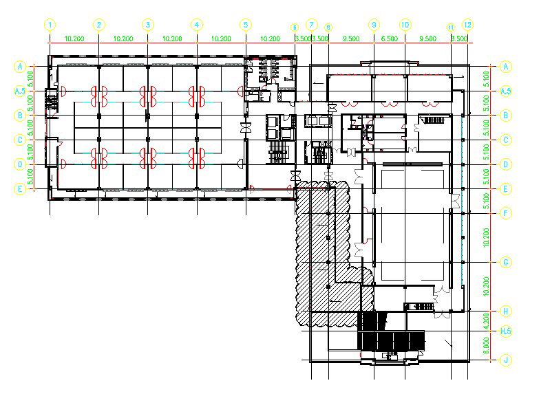 Restaurant Floor plan with clear dimension AutoCAD DWG drawing file is provided.Download the AutoCAD 2D DWG file.