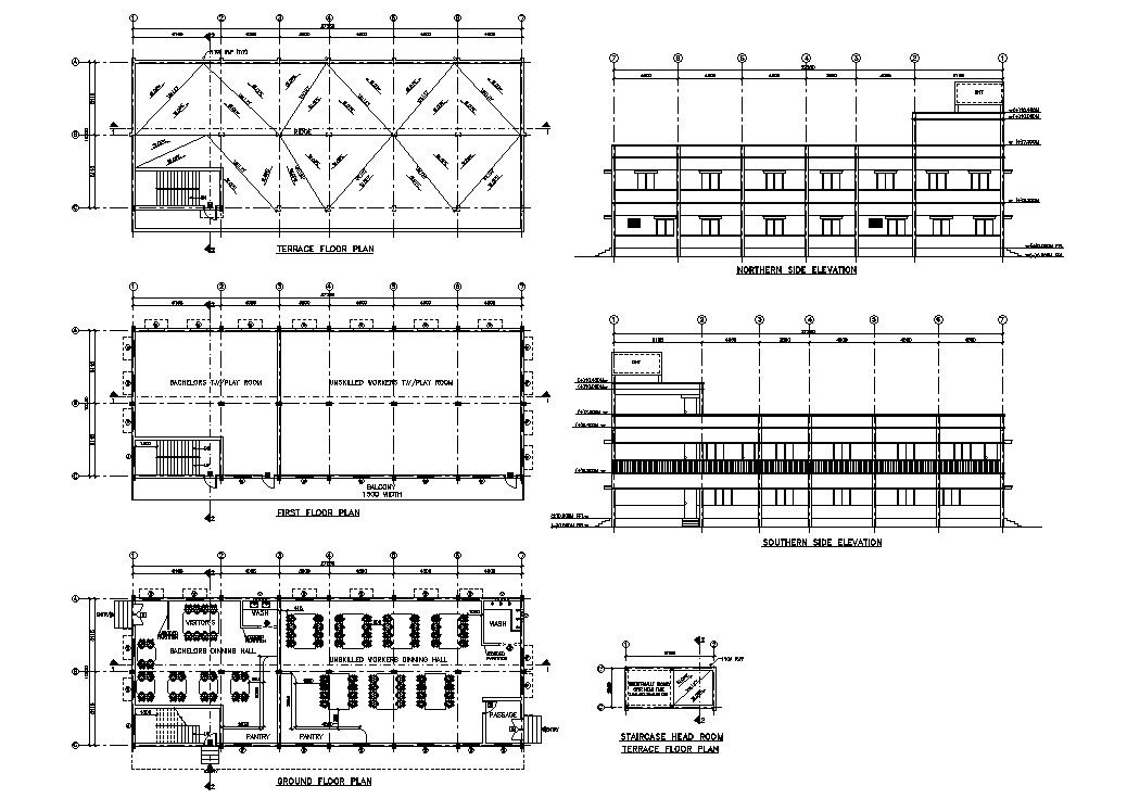 Restaurant detail drawings specified in this AutoCAD drawing file.Download this 2d Auto-CAD drawing file.