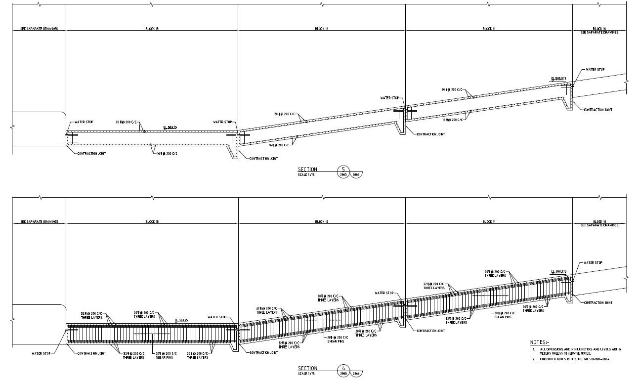 Retaining Wall Curtailment Bar Design PDF File Download 