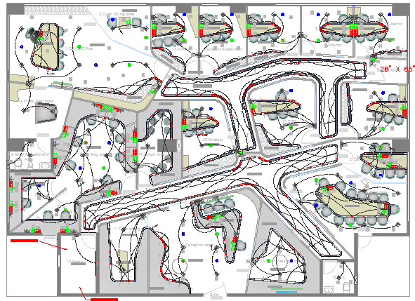Revised Electrical System Design and Elevation dwg file