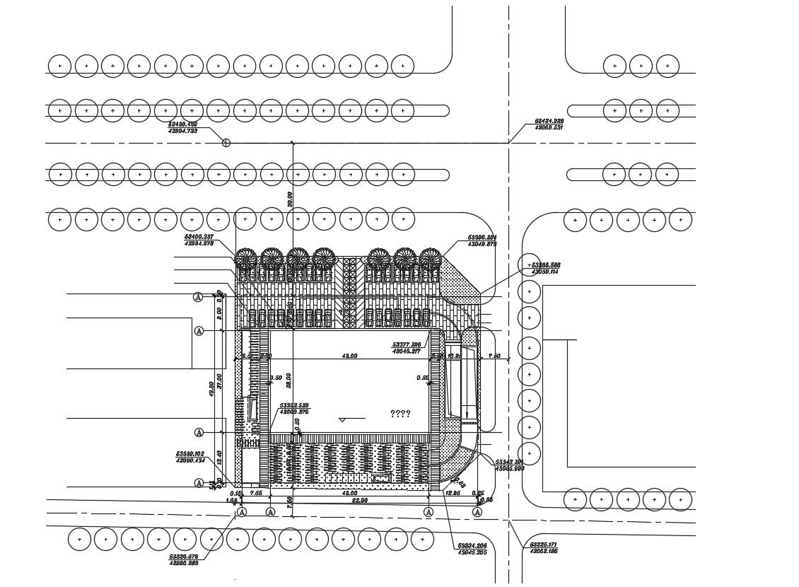 Road Network Plan and Parking Lot Design