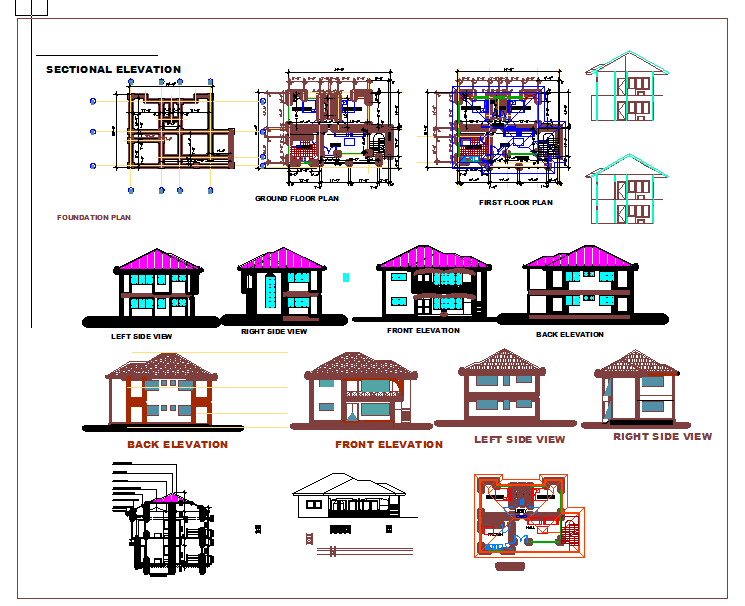 Roman House plan