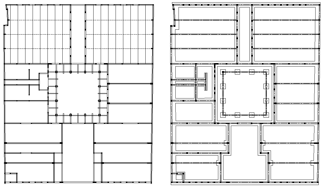 Roof plan detail dwg file