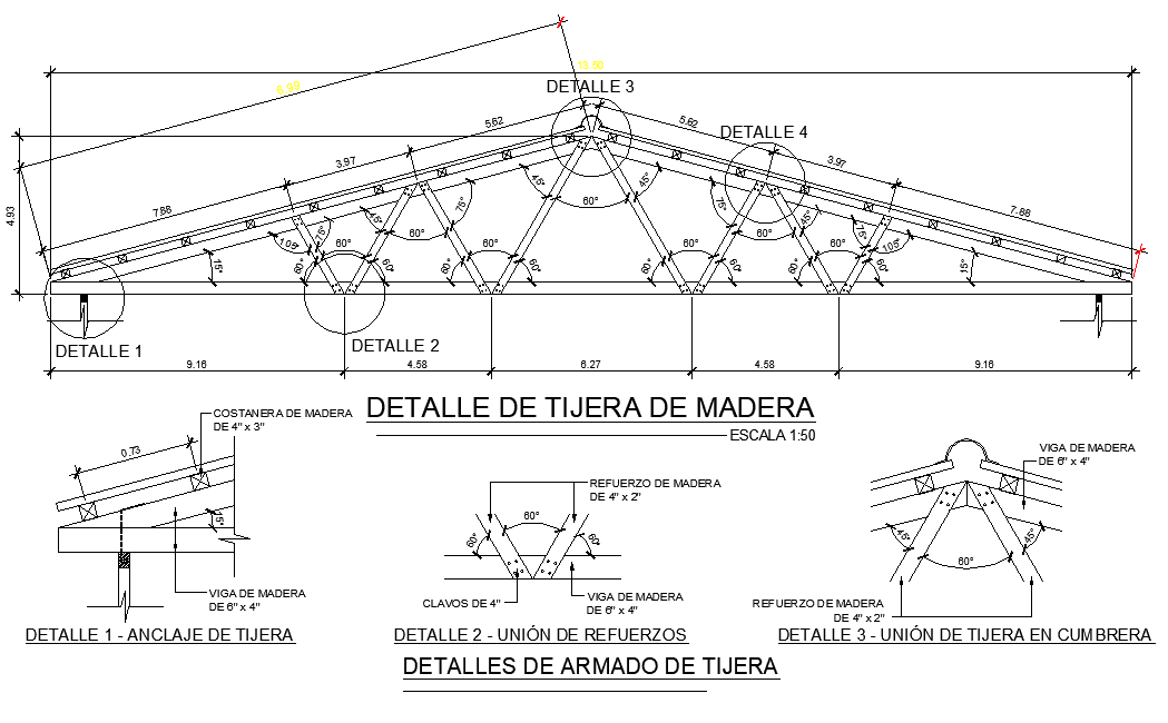 Roof section structural file