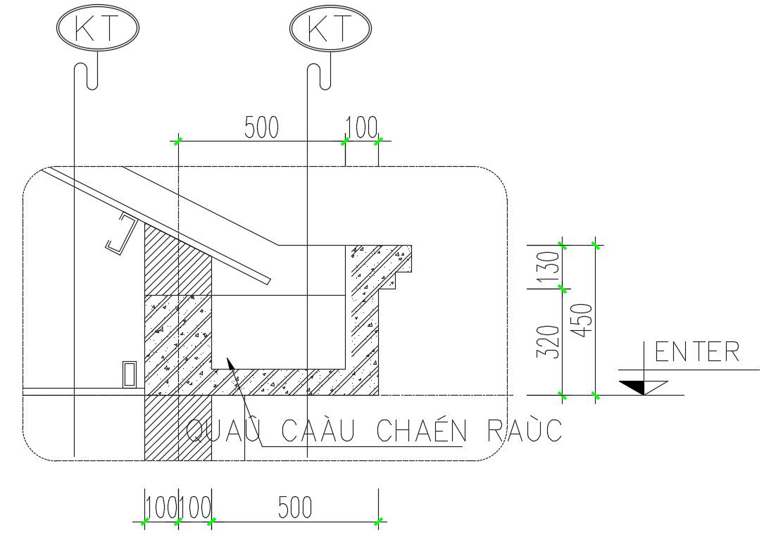 Roof Drainage System Sectio9n CAD Drawing Download DWG File