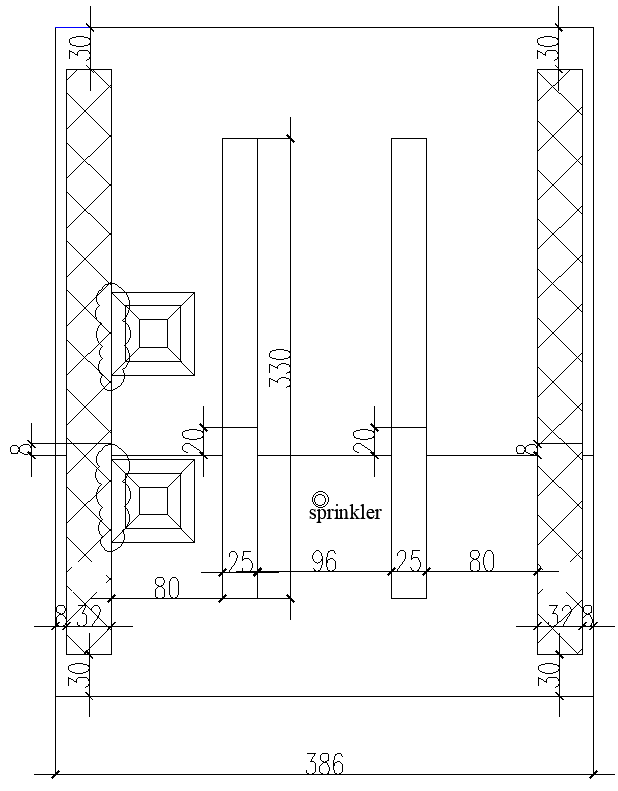 Roof Elevation Of Office With Detail DWG AutoCAD file