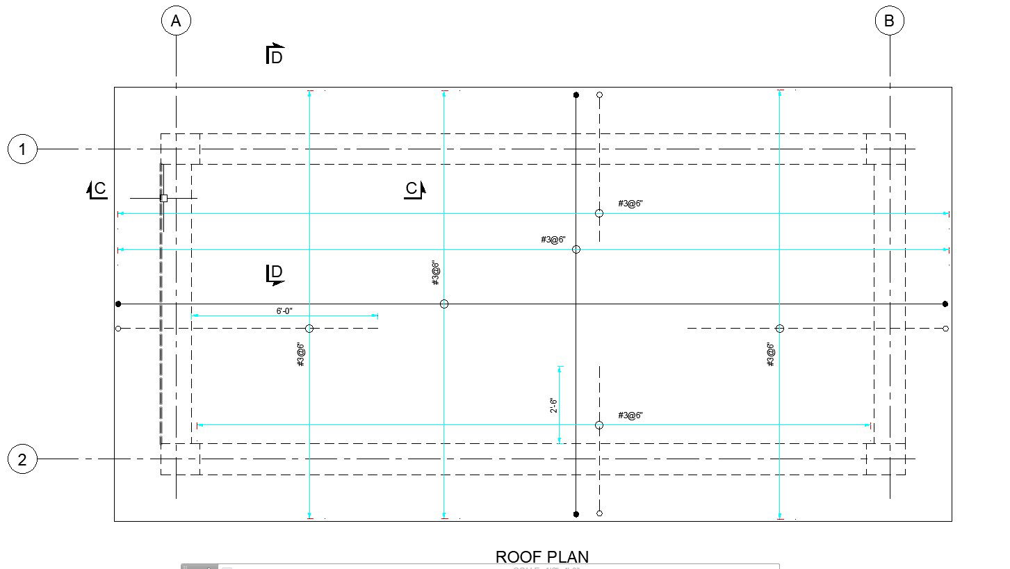 Roof Plan Detail Drawing In Dwg File AutoCAD Files