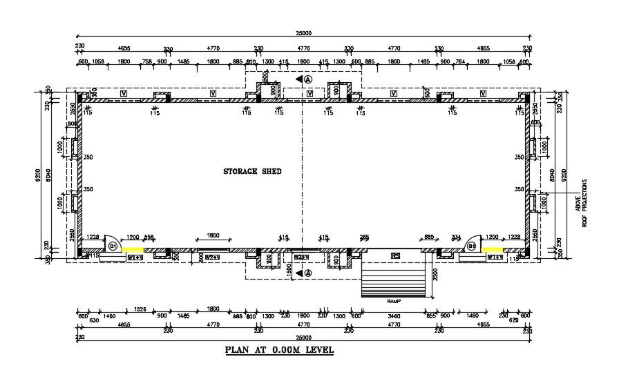 Roof detail drawing. Download cad free file | CADBULL