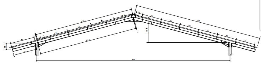 Roof fitting details design in AutoCAD 2D drawing, CAD file, dwg file