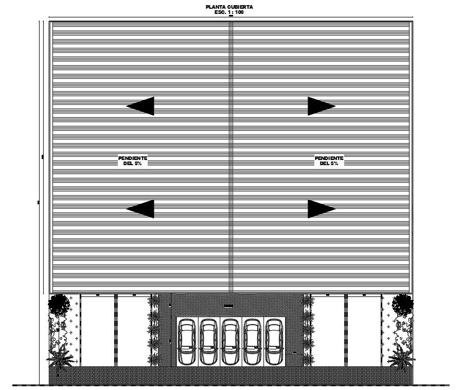 Roof plan detail is separated in this AutoCAD drawing file. Download this 2d AutoCAD drawing file.