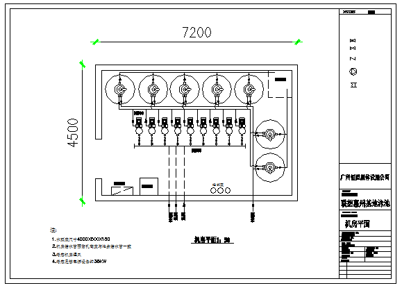 Room floor layout of Standard swimming pool design drawing
