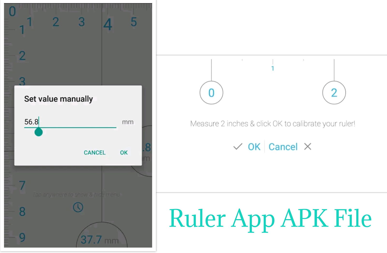 Ruler a simple, user-friendly measurement mobile app. Download the APK files now.