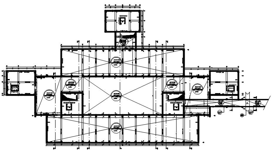 SLAB REINFORCEMENT PLAN design in detail AutoCAD 2D drawing, CAD file, dwg file
