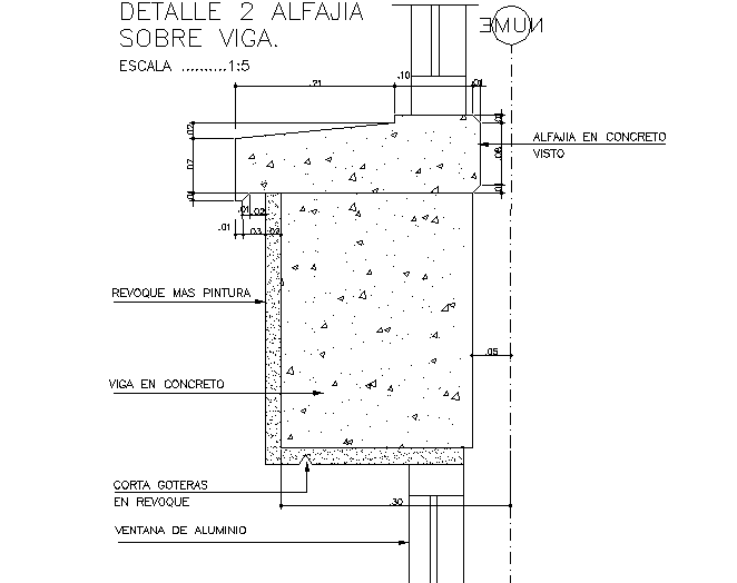 Saddle cleat detail dwg file