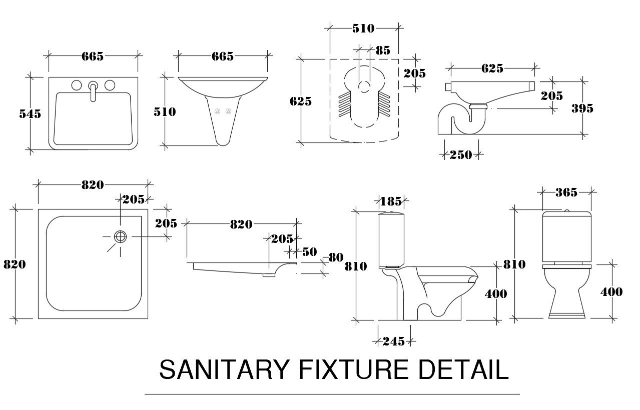 Sanitary Design CAD File download