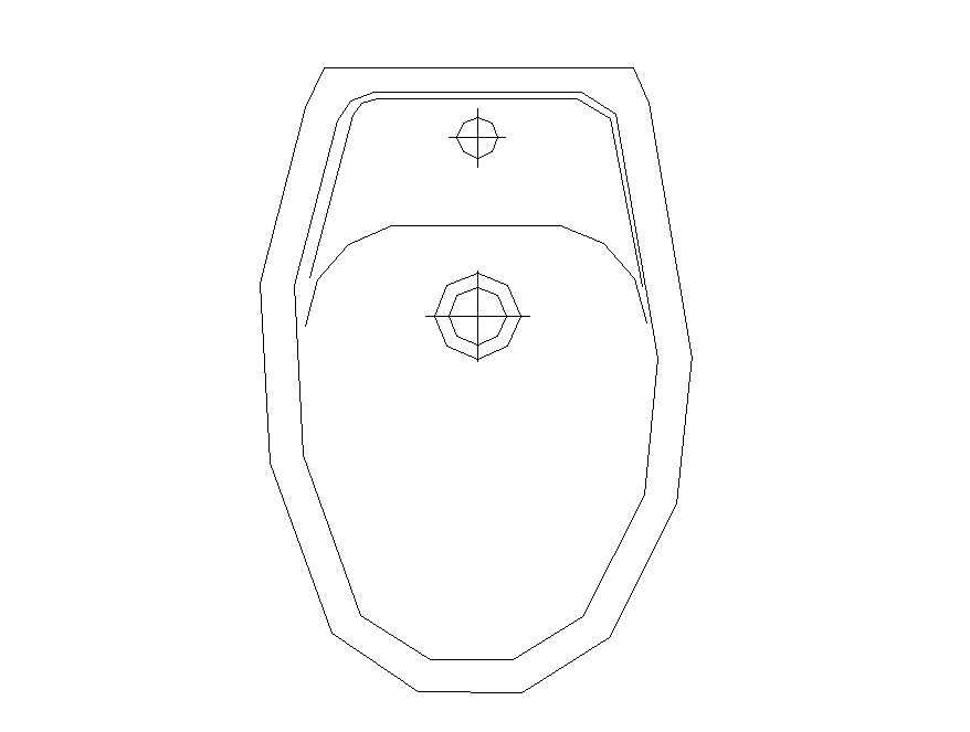 Sanitary English sitting toilet detail elevation layout autocad file