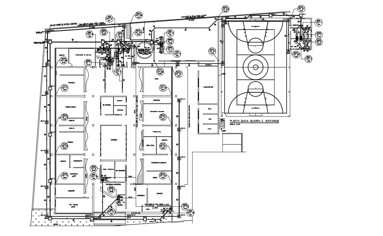 Sanitary Sewer Cleanout Detail DWG File Free Download