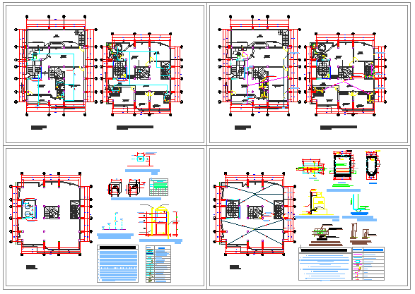 Sanitary detail layout of Apartment design drawing
