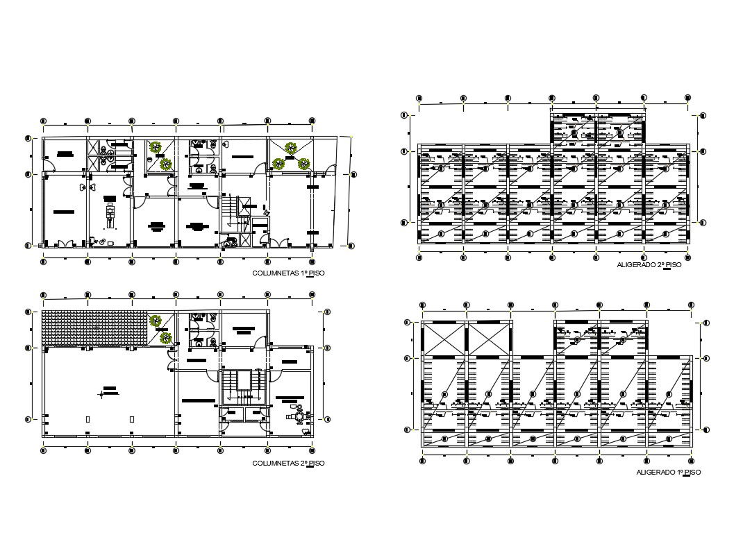 Sanitary installation and cover plan details of house floors dwg file