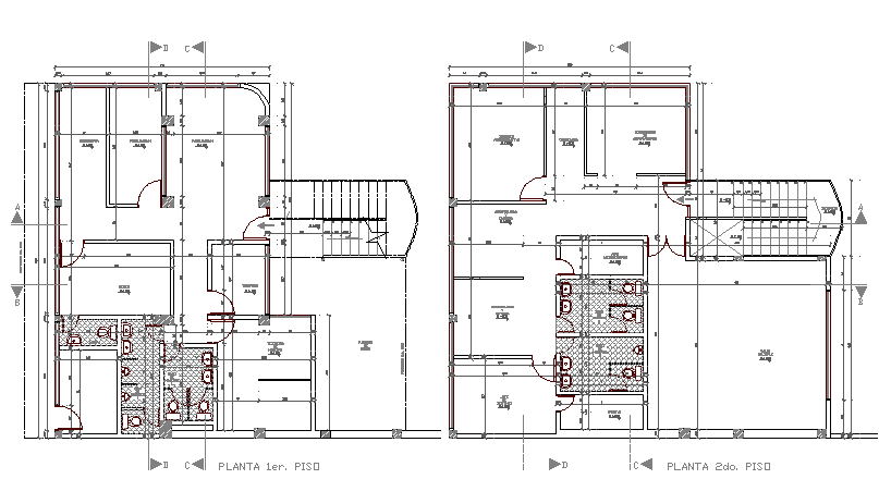 Sanitary installation details of corporate office dwg file