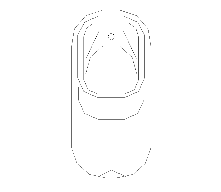 Sanitary toilet detail elevation 2d view layout file