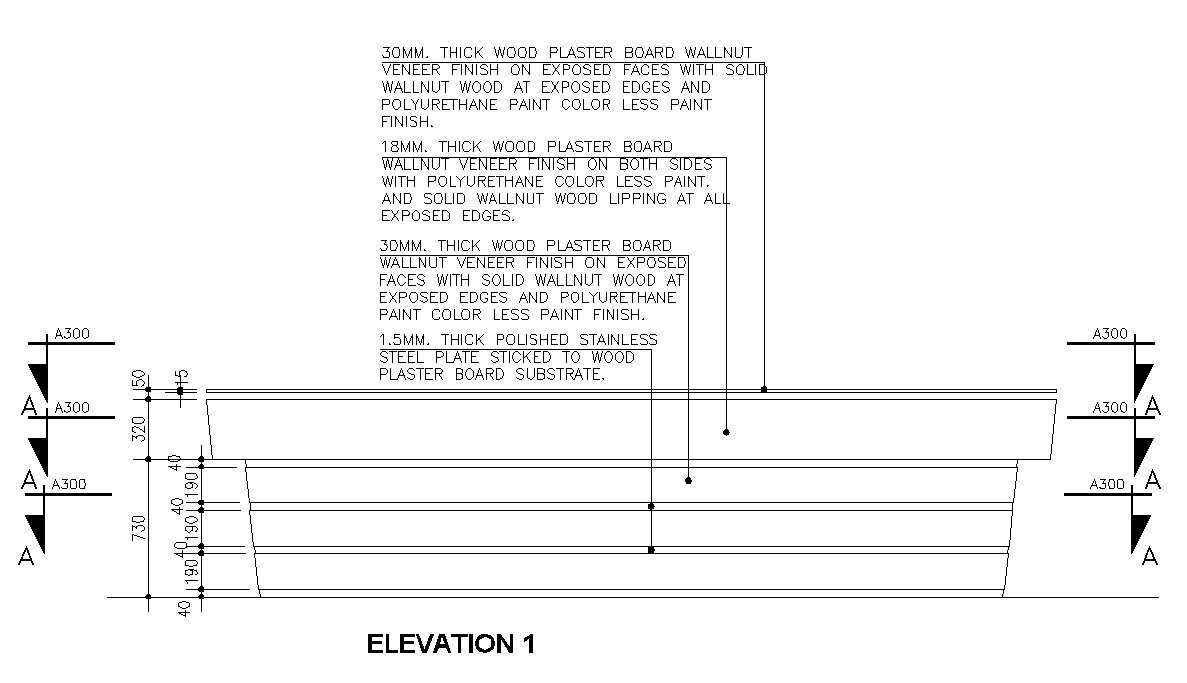 Sanitary installation of 8x17m ground floor house plan is given in this AutoCAD drawing model.Download now.